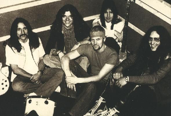 John Sloman with Uriah Heep